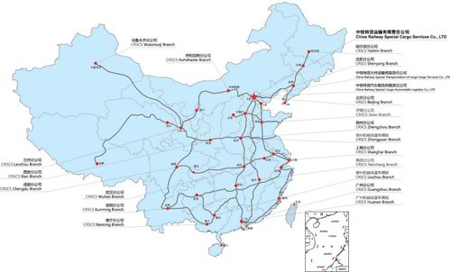 全國主要的鐵路貨運線路全國主要的鐵路貨運線路有哪些