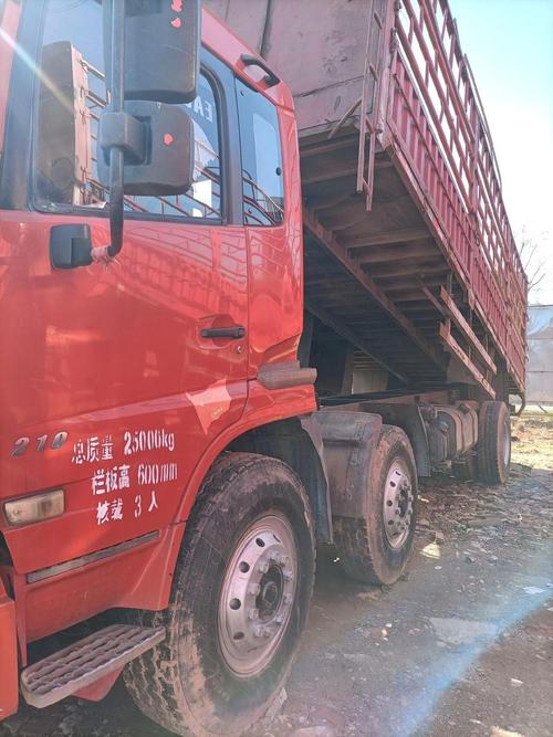 四米二高欄自卸貨運四米二高欄自卸貨車